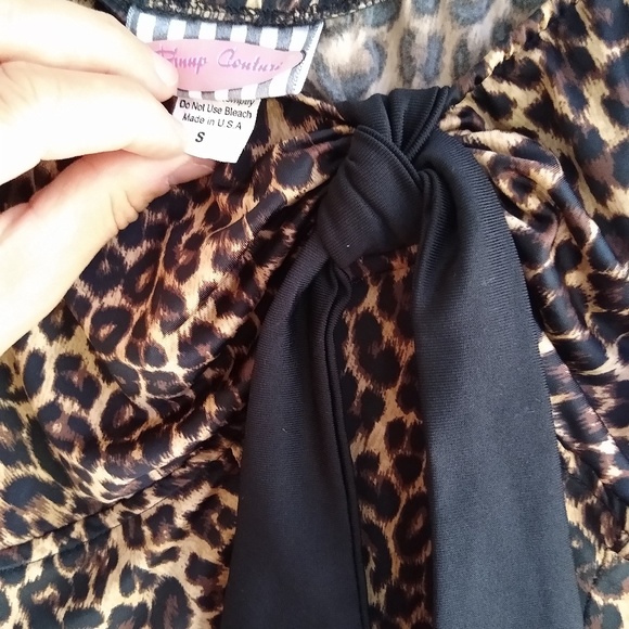 SOLD- BNWOT Pinup Couture S Leopard Natalie Dress - Picture 5 of 5